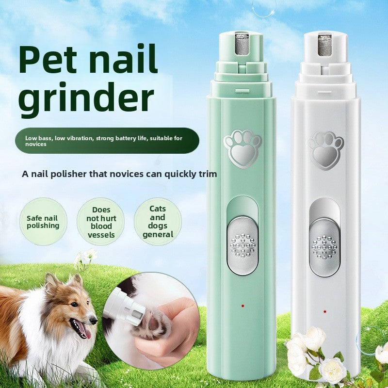 Electric Pet Nail Grinder Trimmer